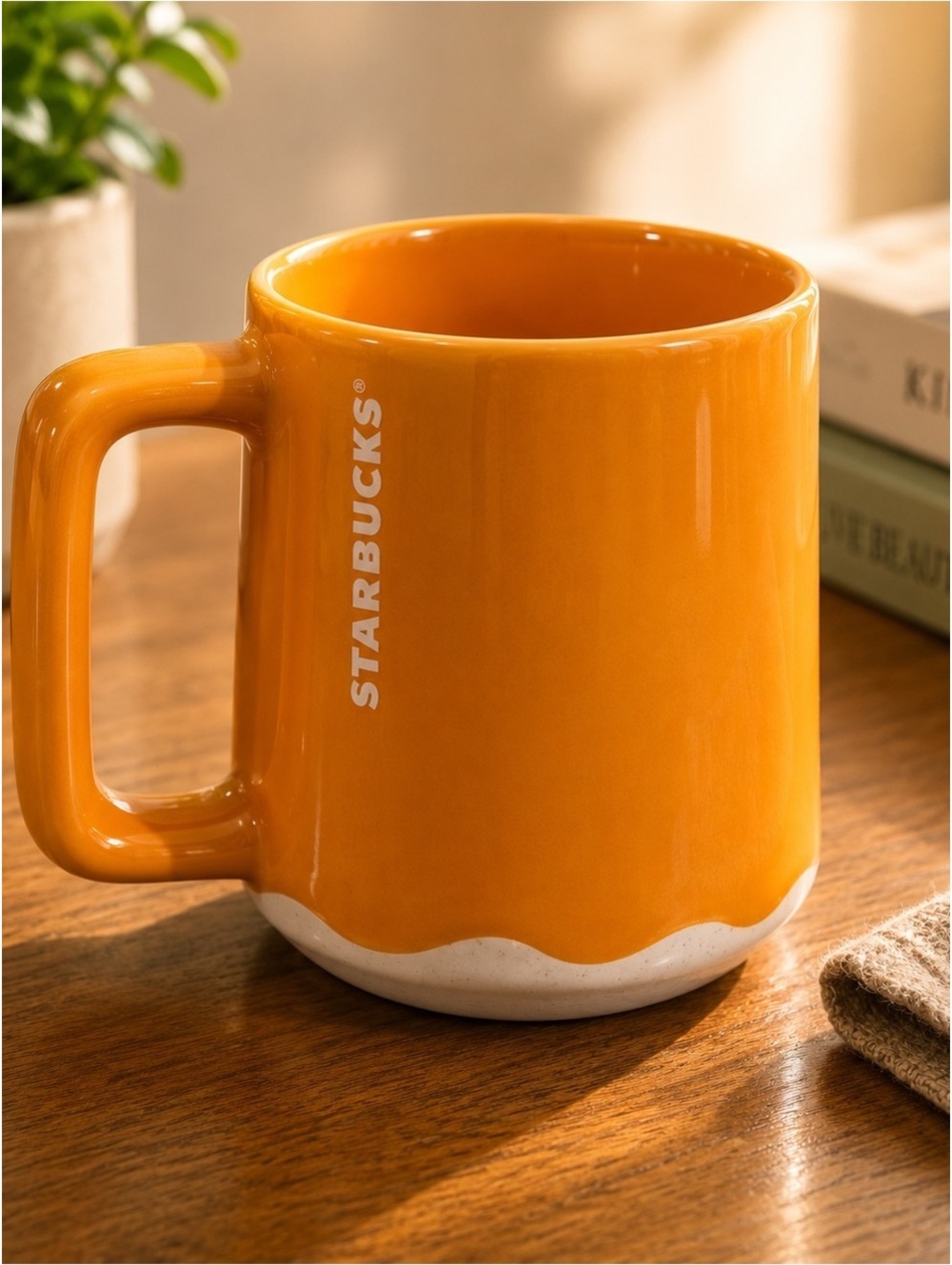 Starbucks Vibrant Orange Mug 14 fl oz.